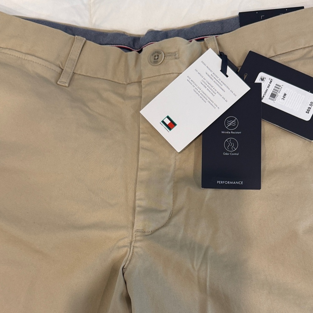 Tommy Hilfiger Beige Performance Chino shorts